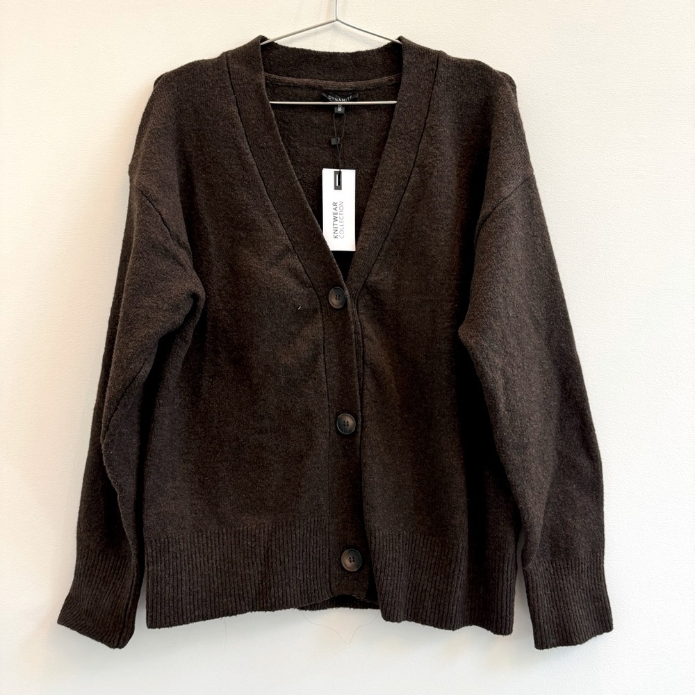 Dynamite Dark Brown Women's Sweater
